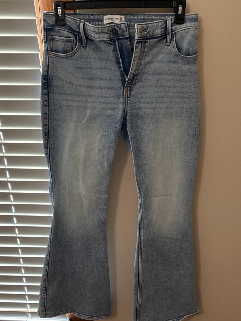 Abercrombie & Fitch Light Blue Flare Jeans